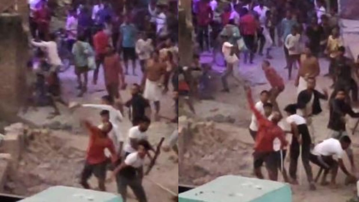 Ruckus at the feast: Fighting started while eating stampede caused by stone pelting five injured
