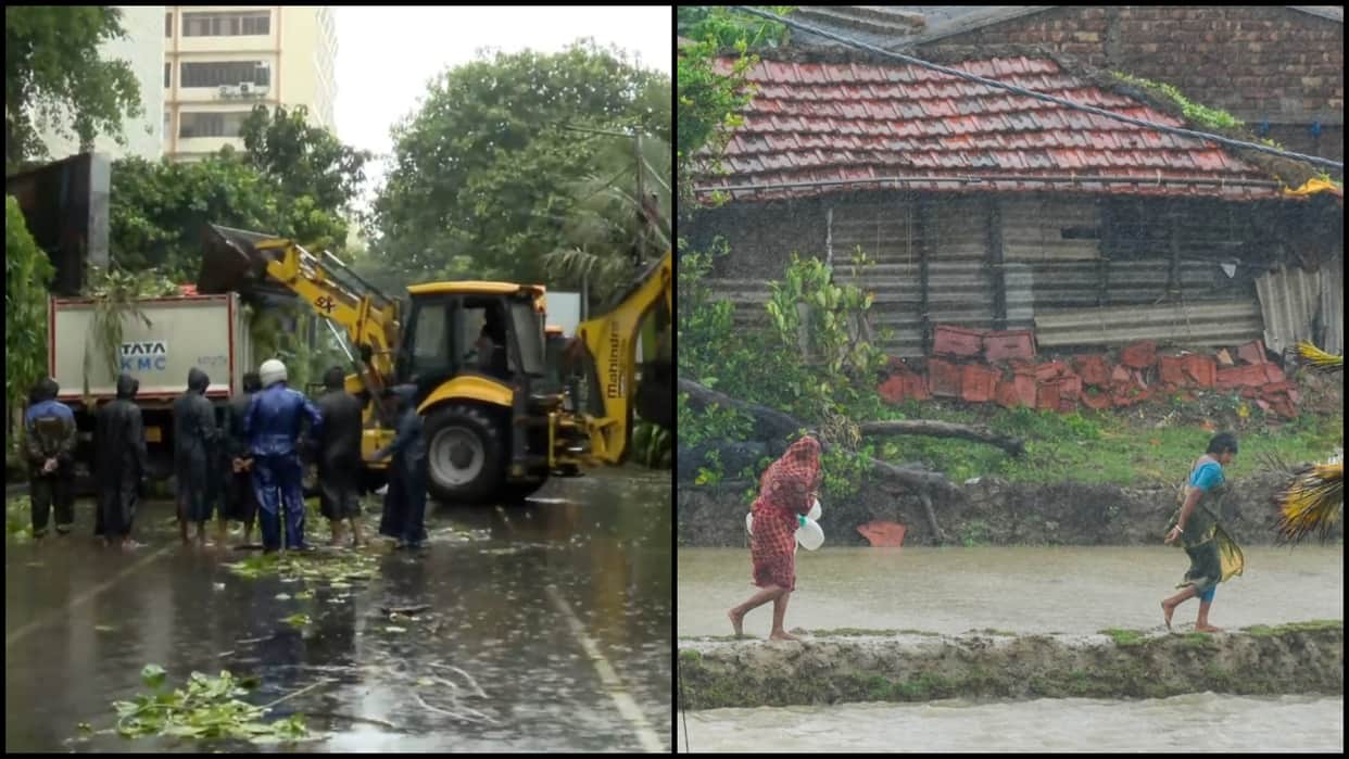 Cyclone Remal Update: Heavy Rain in West Bengal Different District Waterlogged Photos News in Hindi