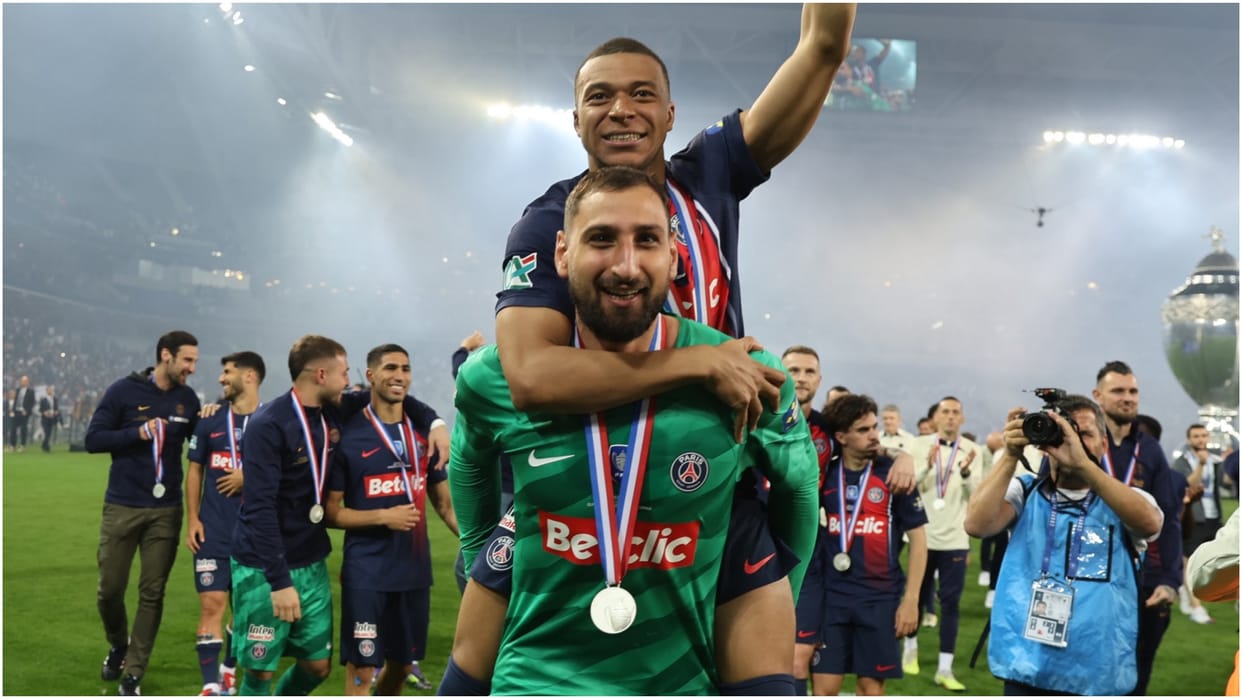 Football: PSG won French Cup in Mbappe's farewell match, defeated Lyon 2-1 in Final
