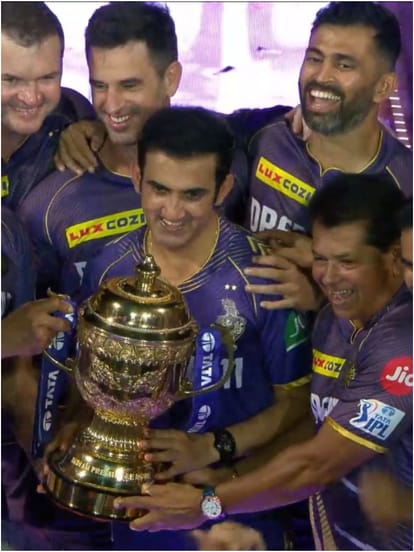 Gautam Gambhir, Shri Krishna, Gautam Gambhir Post, IPL Title, Fans Heart, KKR IPL Champion, IPL 2024
