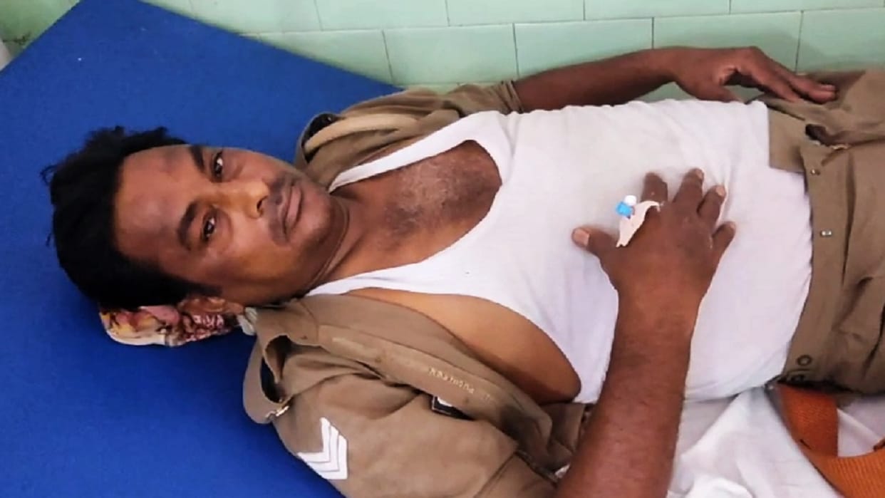 Head constable returning from EVM security duty was hit by car in Bareilly