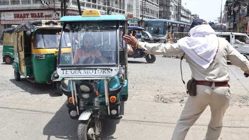 rajwada indore news new traffic plan auto e rickshaw ban