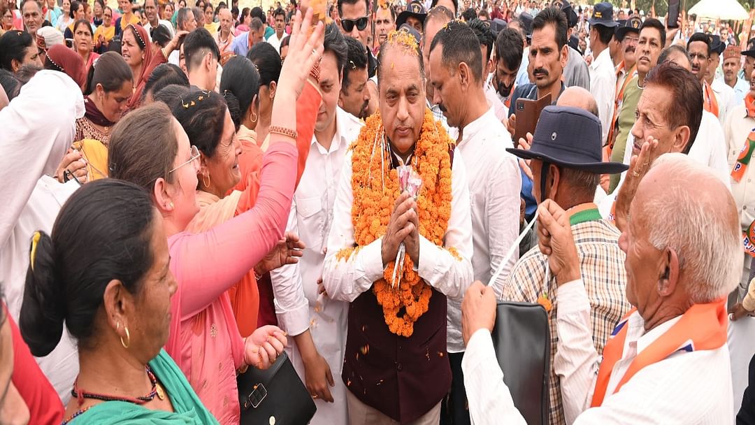 Jairam Thakur: 'Congress govt is harassing workers by misusing power'