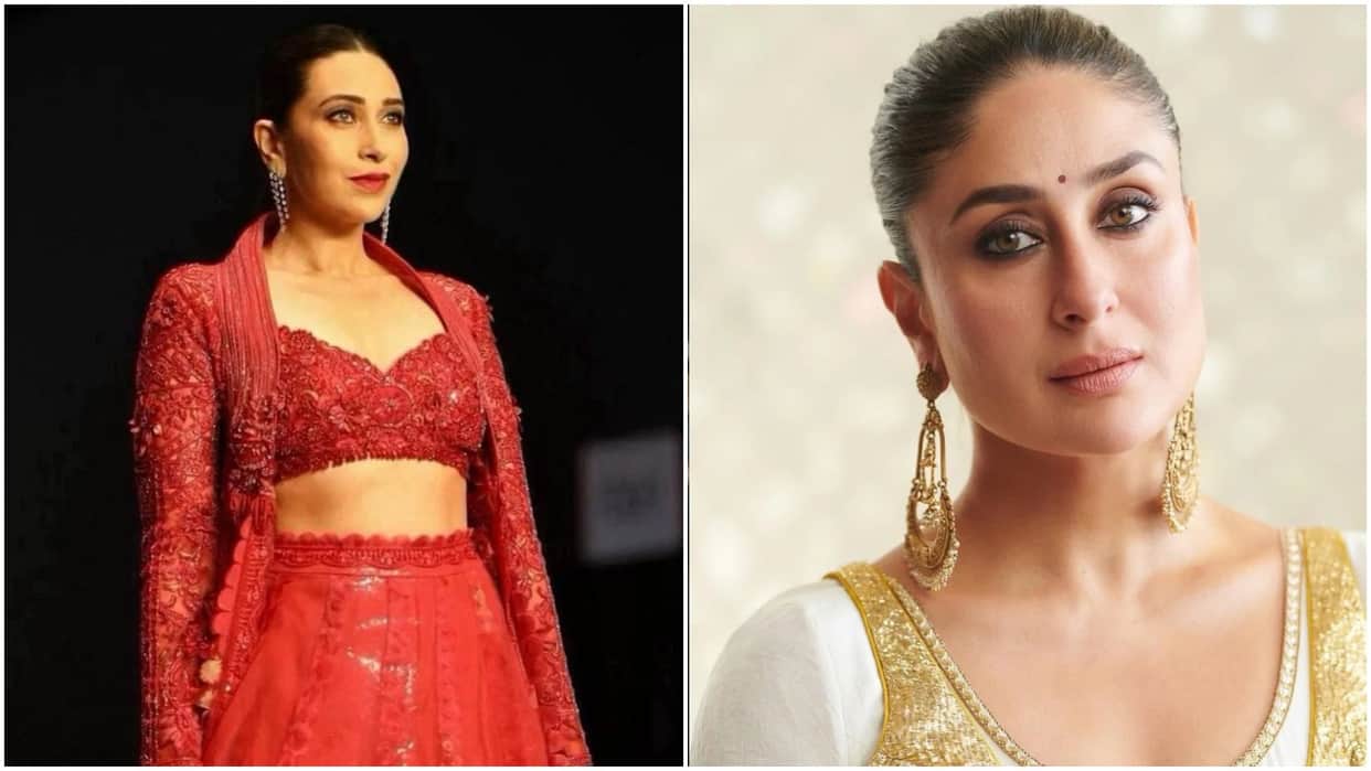 Singham Again actress Kareena Kapoor and Karisma Kapoor shared pictures of Sunday family date of Biryani