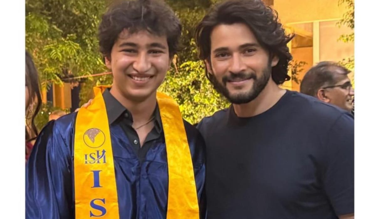 Mahesh Babu took his instagram to congratulate his son Gautams convocation wrote My heart bursts with pride