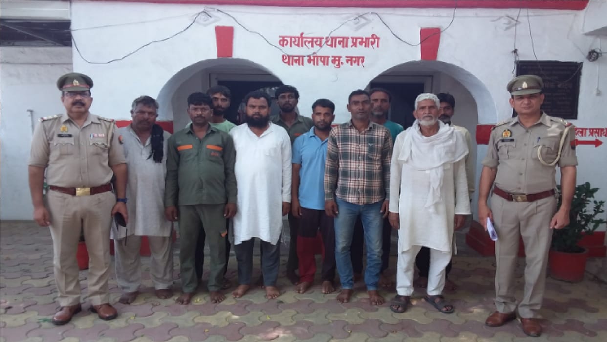 10 including Pradhan's brother arrested for fishing