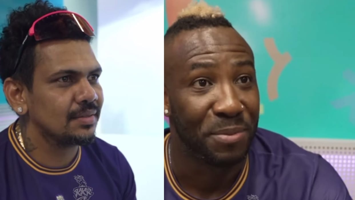 KKR players had fun with Russell-Narine, reminded the funny incident of BPL IPL 2024