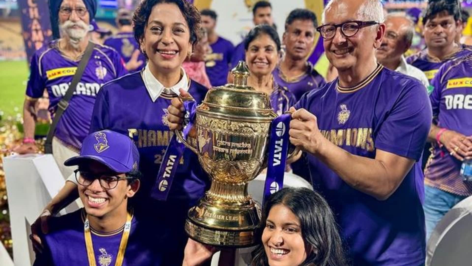 Juhi Chawla is very happy with KKR IPL 2024 Final victory said No words can describe this feeling