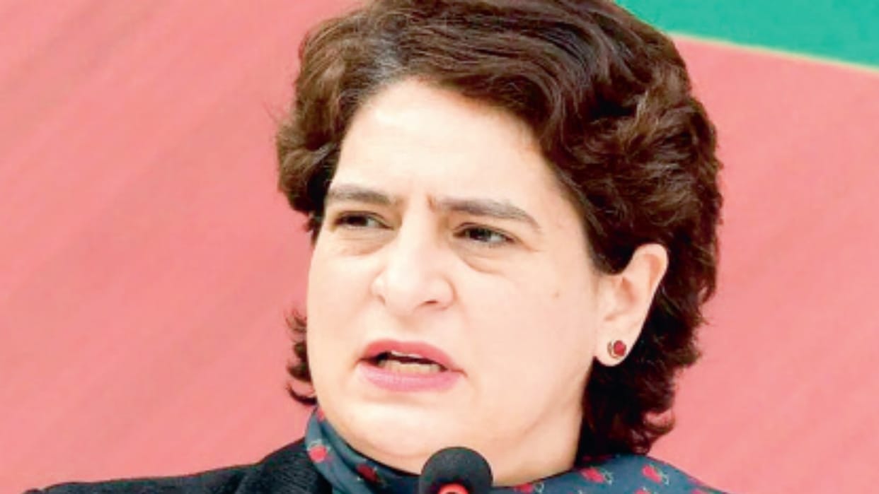 Priyanka Gandhi returned to Delhi after a five day stay in Shimla