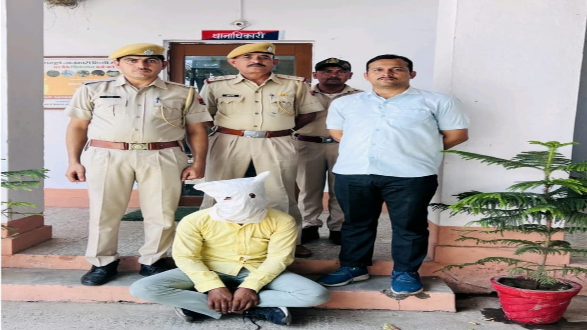 Sirohi News: 2 real brothers who robbed an elderly person are in police custody, both are history-sheeters