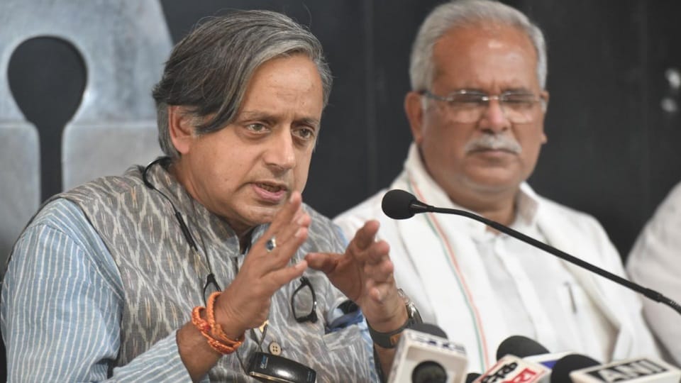 Congress Leader Shashi Tharoor on Agniveer scheme in Chandigarh