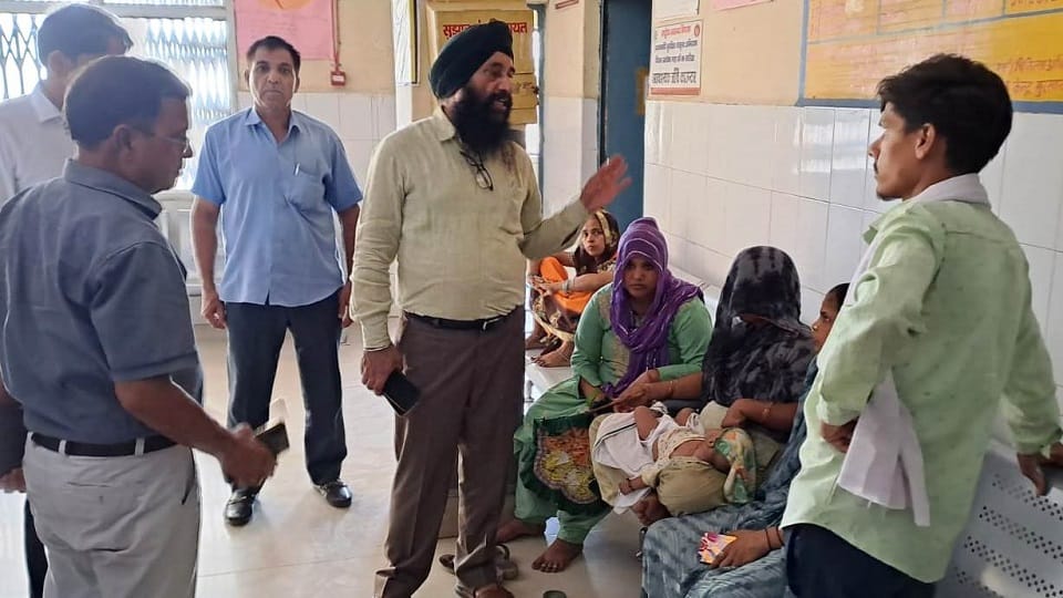 Six month old girl health deteriorated