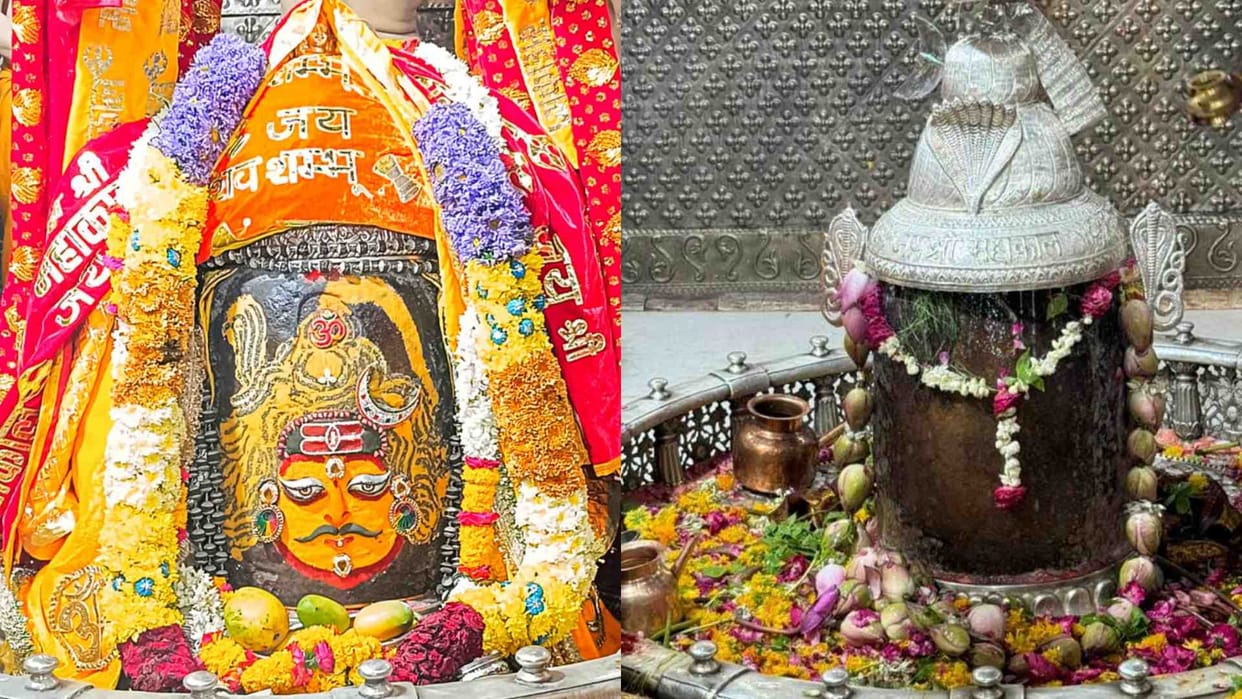 Ujjain news: Jatadhari Baba Mahakal gave darshan to the devotees in Bhasma Aarti.