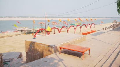 Varanasi Weather Forecast Update Today Nautapa heat in Banaras silent road and ghat