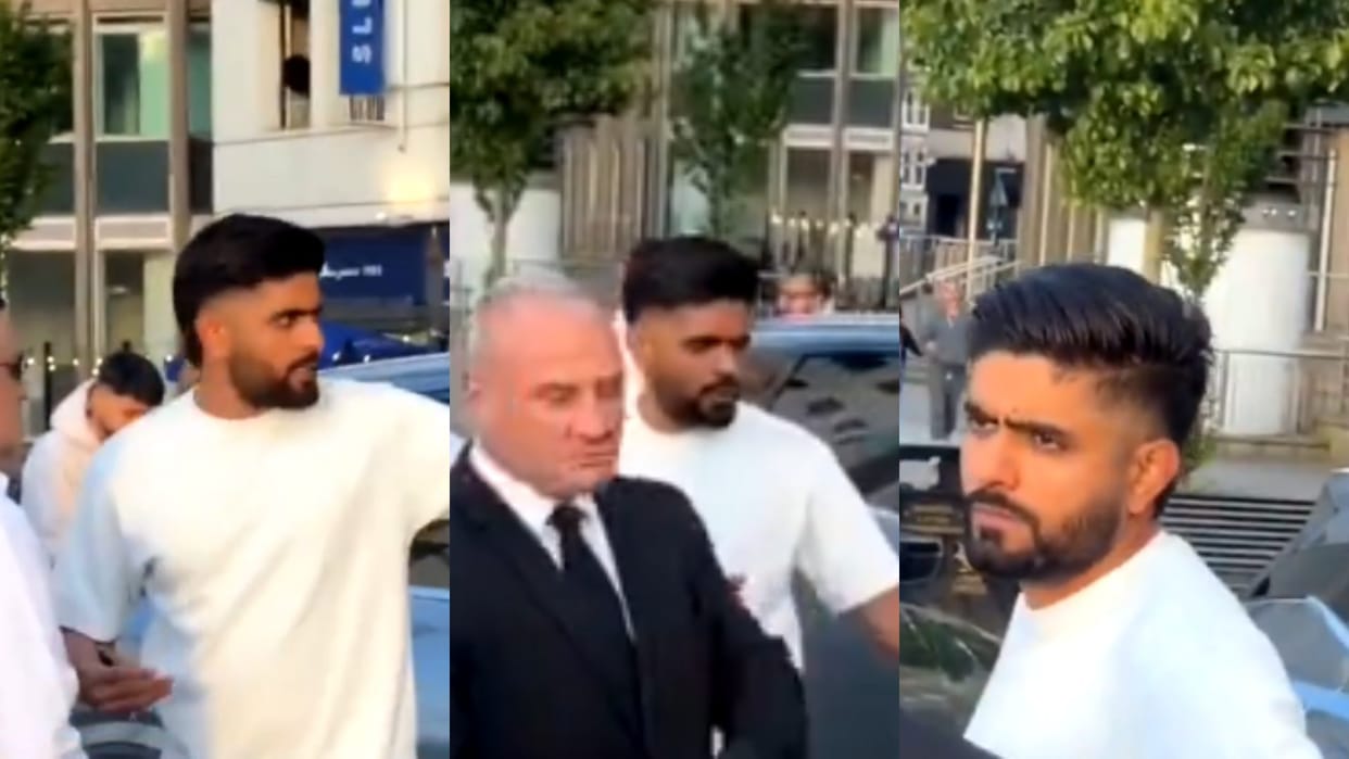 ENG vs PAK: 'Don't bother me', Pakistan captain Babar Azam got angry at the fans in England, Video