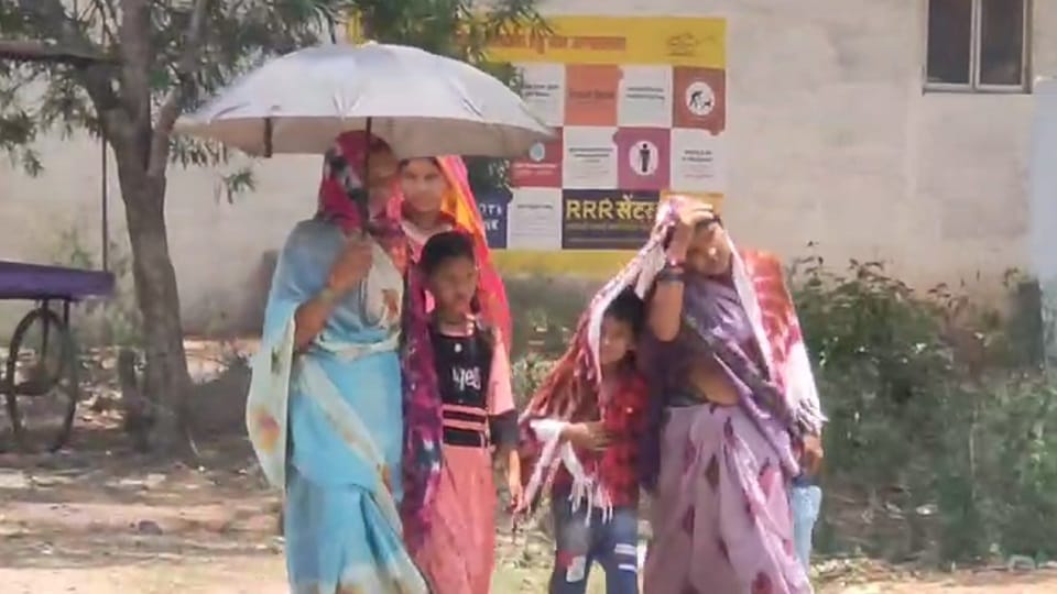 चिलचिलाती धूप के साथ पूरे शबाब पर है गर्मी