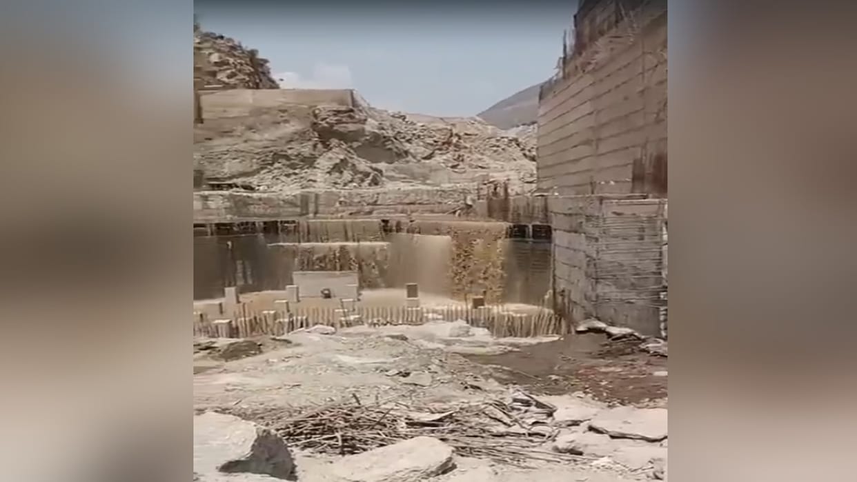 Due to rising water level of Sutlej river, work of under construction Luhri project has come to a halt