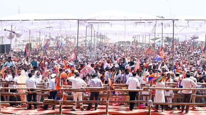 Lok sabha election 2024 CM Yogi Adityanath Rally Public Meeting targeted opposition in mirzapur