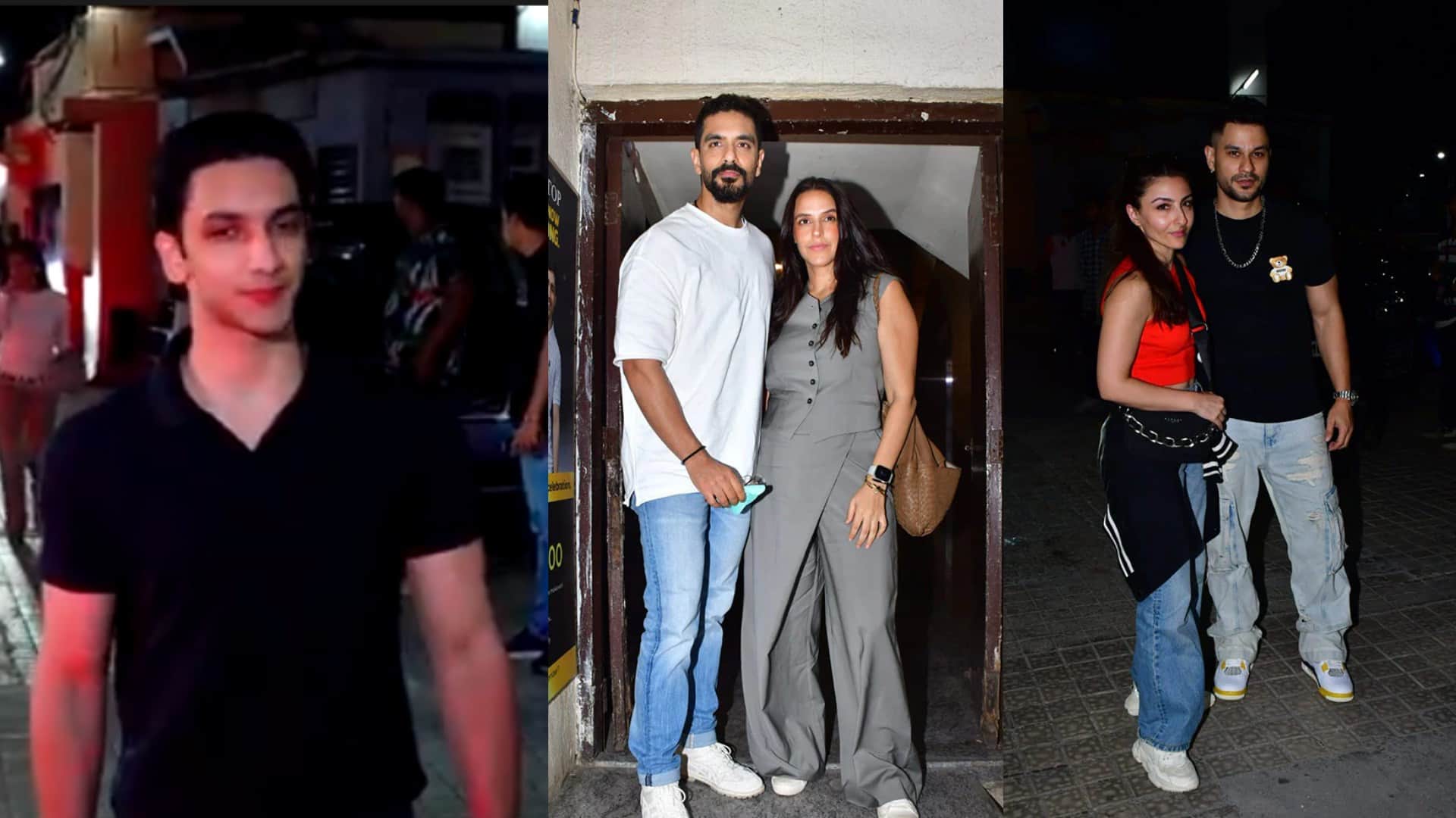 Mr and Mrs Mahi Screening janhvi kapoor karan johar khushi Kunal Khemu Soha Ali Khan Boney Kapoor Neha Dhupia