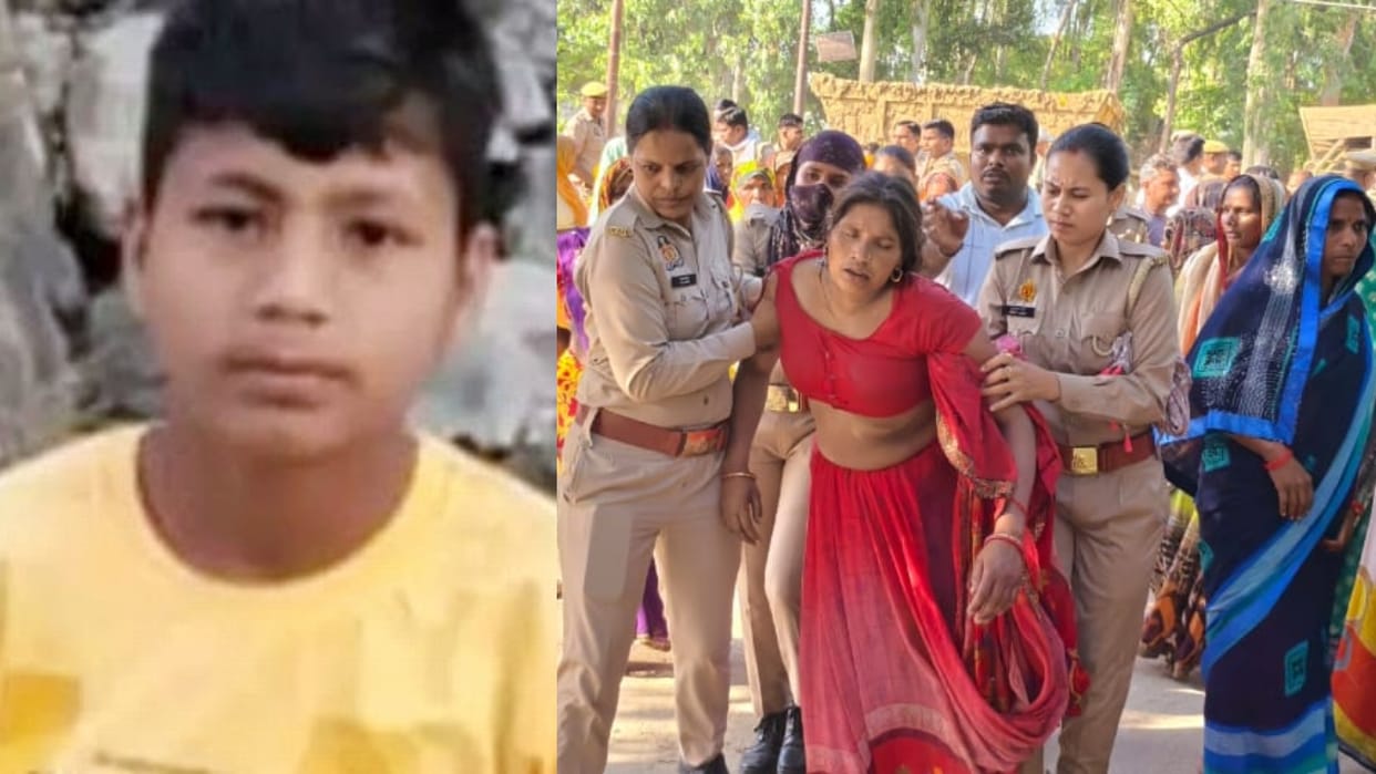 Teenager murdered for robbing e-rickshaw angry people blocked the road in Budaun