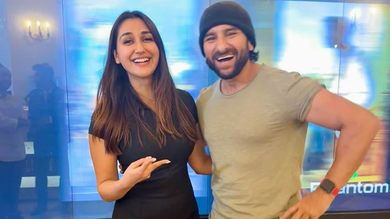 Nikita Dutta Wrap up shooting of Jewel Thief  The Red Sun starring Saif ali khan Jaideep Ahlawat