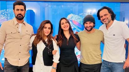 Nikita Dutta Wrap up shooting of Jewel Thief  The Red Sun starring Saif ali khan Jaideep Ahlawat