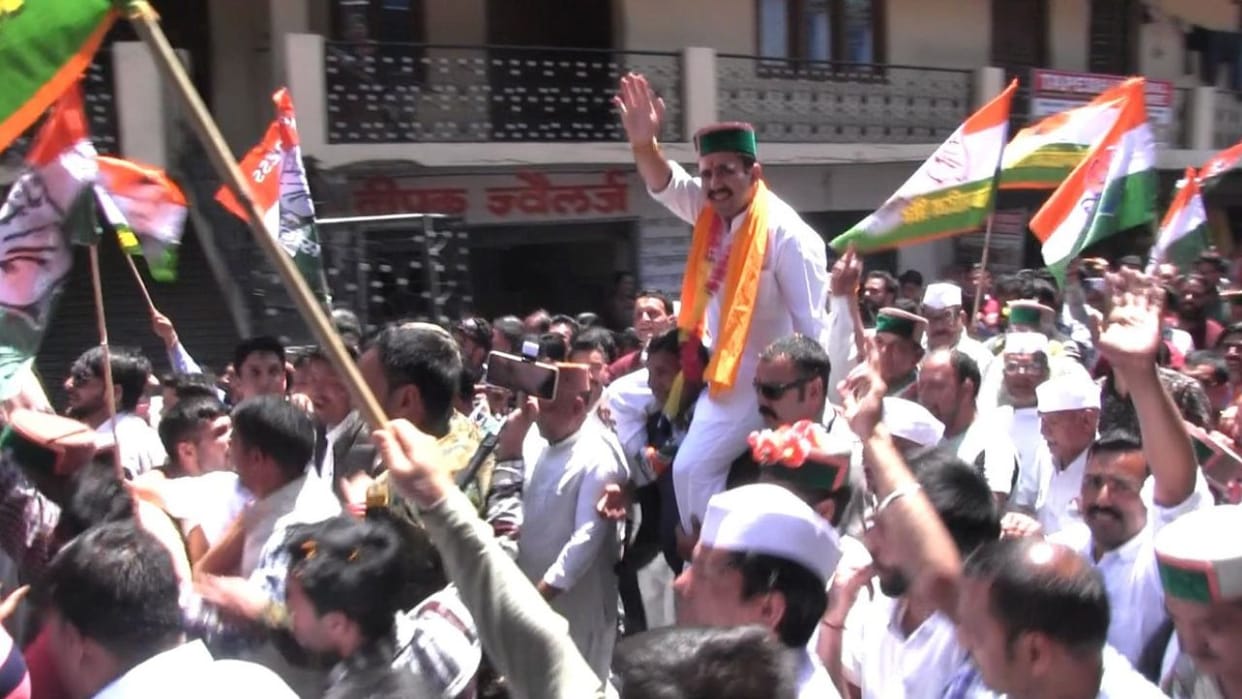 Congress Candidate Vikramaditya Singh Target Jairam Thakur And kangana Ranaut In Seraj