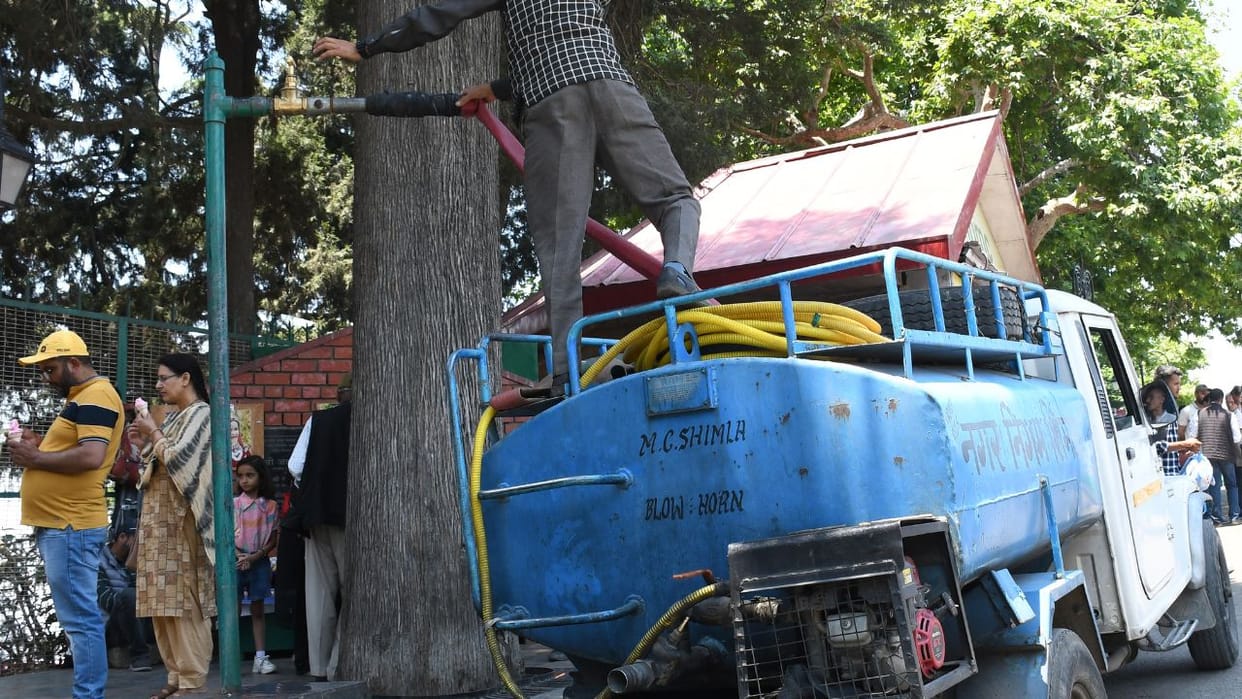 350 drinking water schemes of Himachal Pradesh in the grip of drought