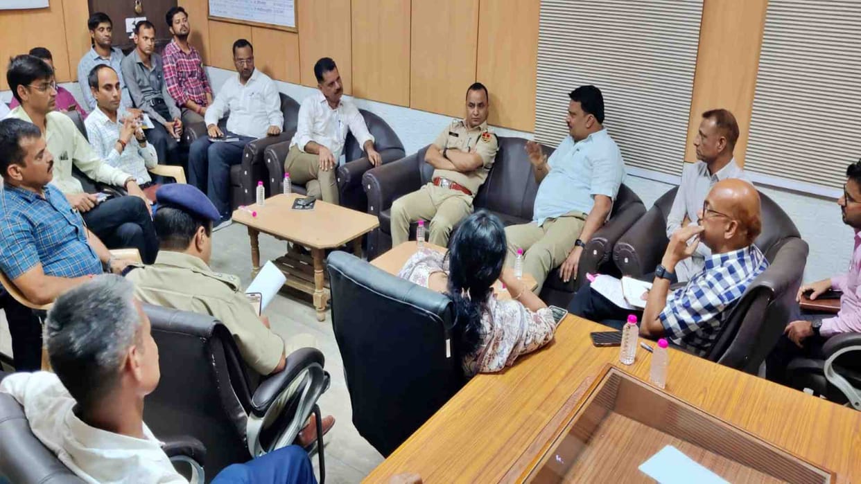 Pali News: District Election Officer took stock of the preparations for counting of votes.