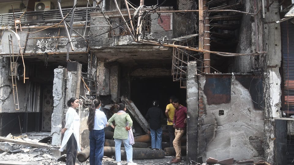 Delhi Fire Incidents Average of 168 fire calls were received every day in May