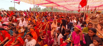 Lok Sabha Election 2024 Akhilesh Yadav Rally targeted BJP in Public Meeting in Sonbhadra