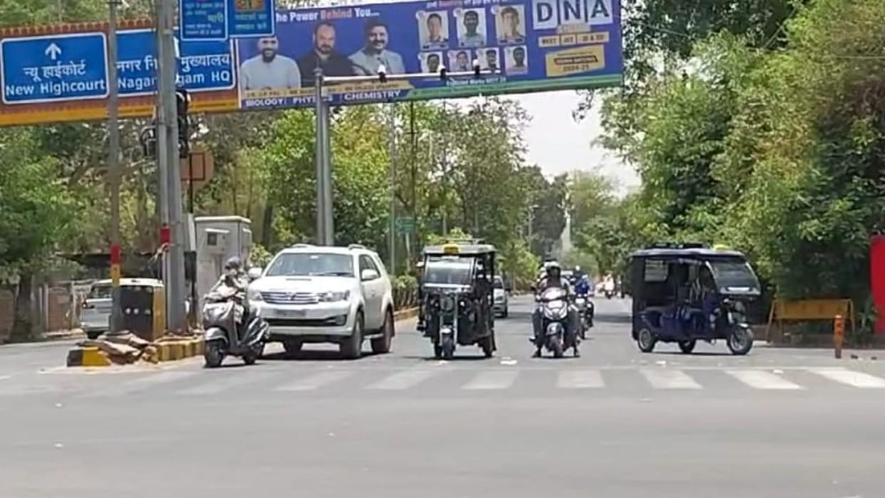 Unique initiative of police administration to save people from scorching heat