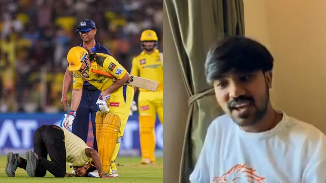 IPL 2024: ms dhoni promised fan that he will make his surgery done who breached the security