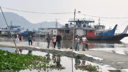 Flood in eight districts of Assam from Remal several died landslides in more than 10 villages