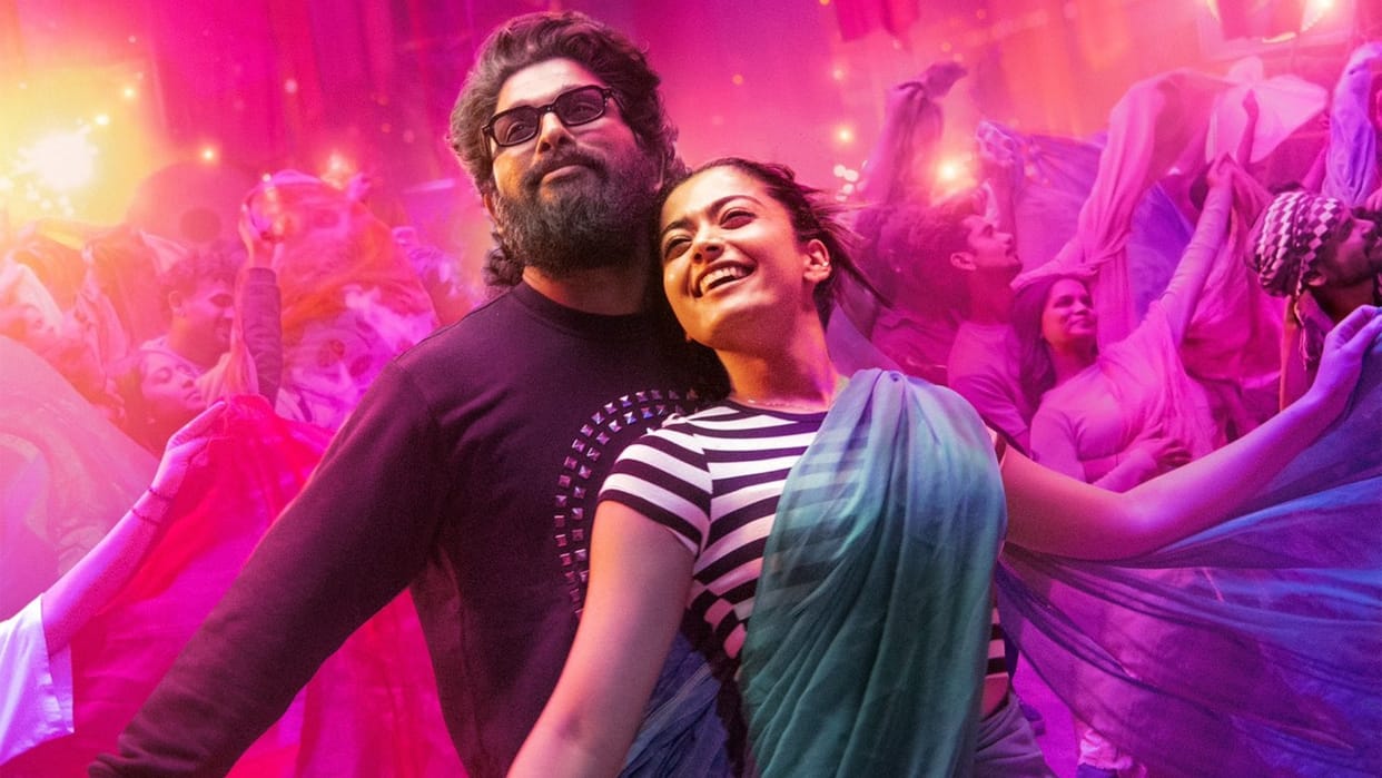 Allu Arjun Rashmika Mandanna starrer Pushpa 2 movie second song Angaaron The Couple Song released