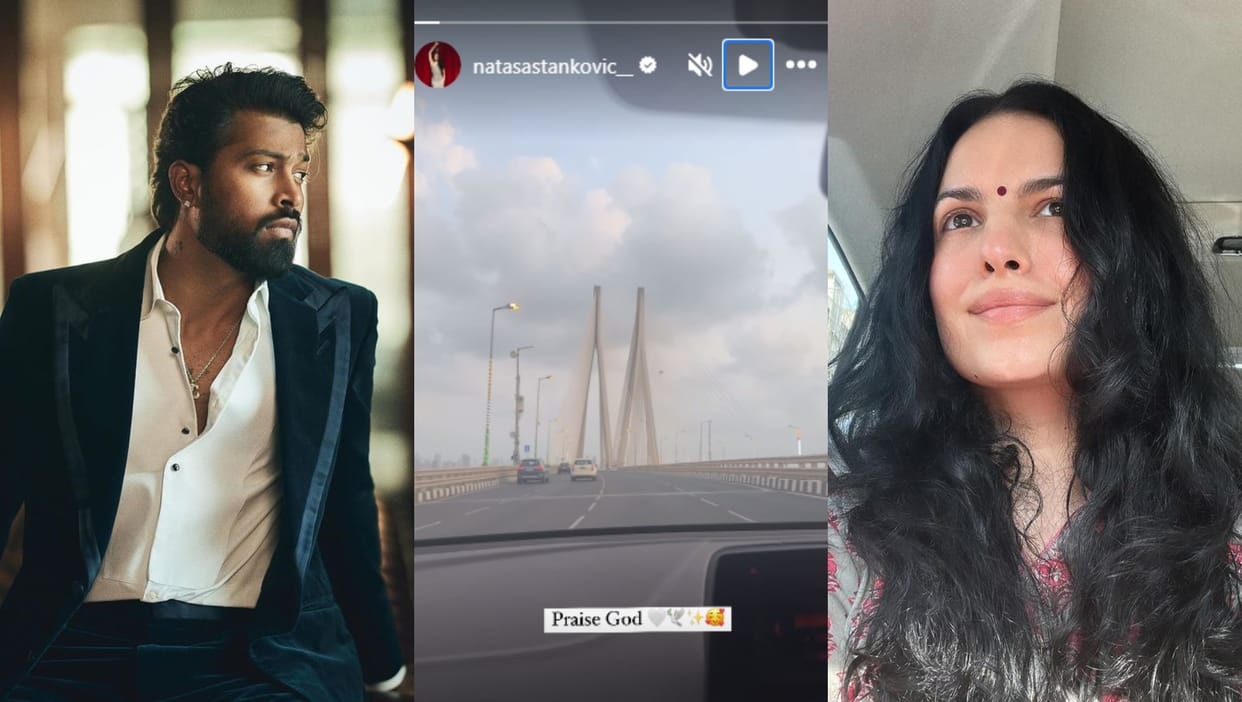 Natasa Stankovic shared instagram story midst divorce rumours with Indian Cricketer Hardik Pandya
