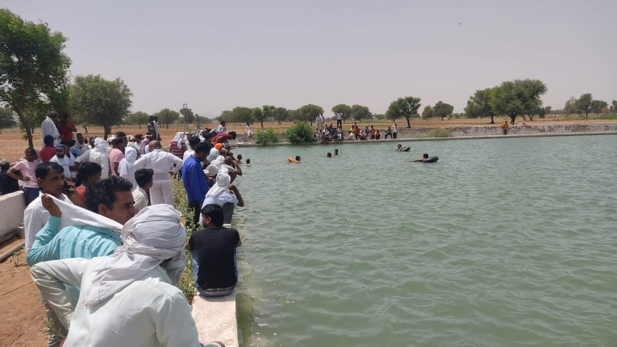 youths died due to drowning in Narnaul, After working in field, both gone to take bath in Jal Ghar