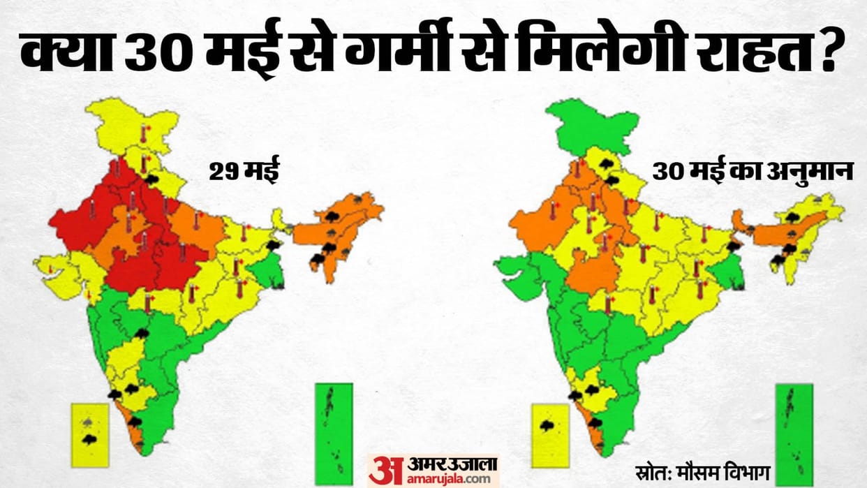 Warning of severe heat and heatwave in many states of the country