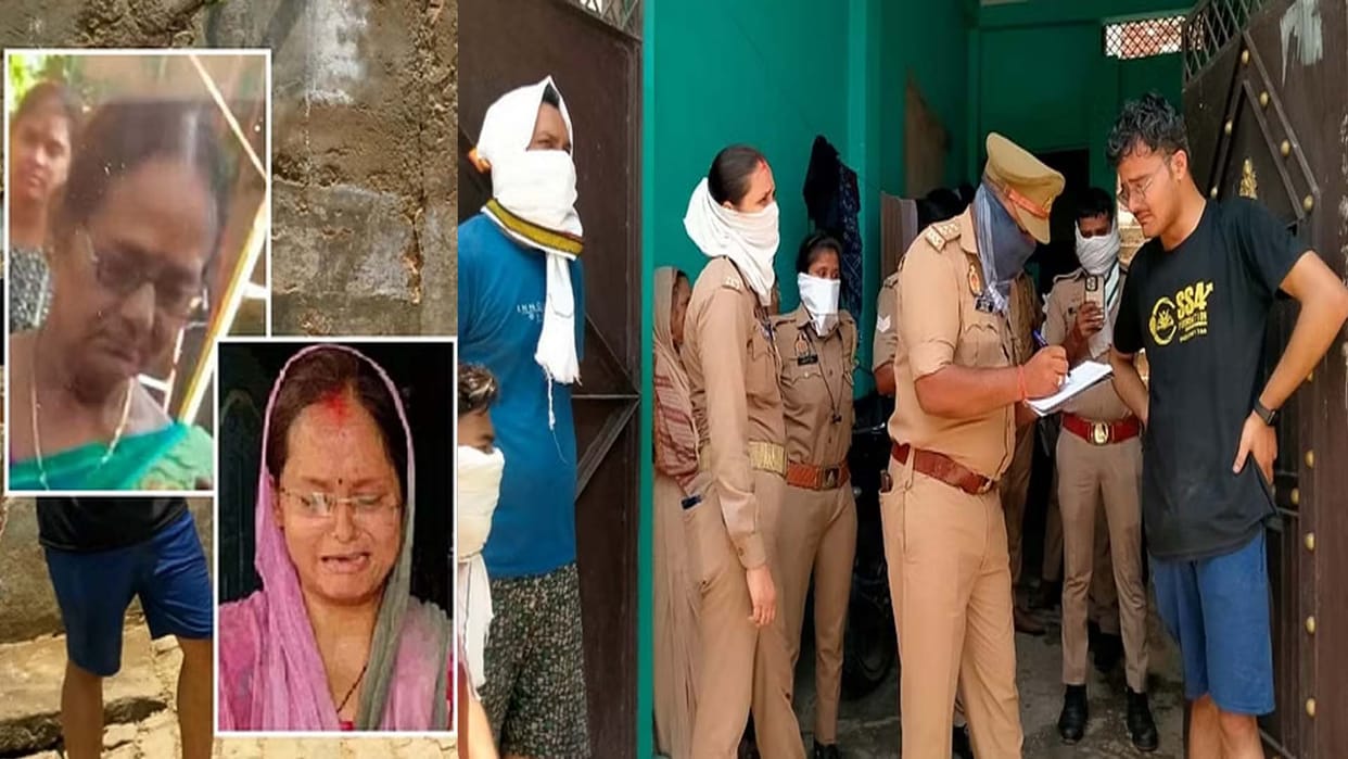 Kanpur: Manu did not reach to see her grandmother for the last time, last rites were performed in Bithoor
