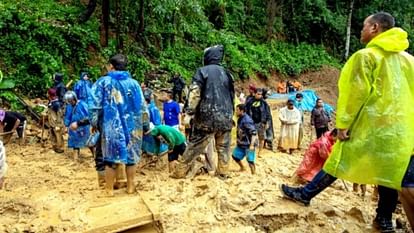 पूर्वोत्तर में हाहाकार: असम, मिजोरम, नगालैंड और मेघालय में 27 की मौत; मूसलाधार बारिश-भूस्खलन में सैकड़ों घायल Northeast weather rain updates storm and landslides create havoc dead injured toll surging