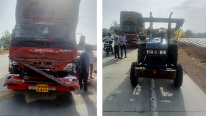 Eicher hit a tractor rider who was bringing dollar gram crop to the market to sell