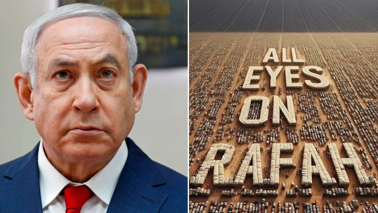 Israel hamas conflict Israel government  Counter To All Eyes On Rafah Picture news in hindi