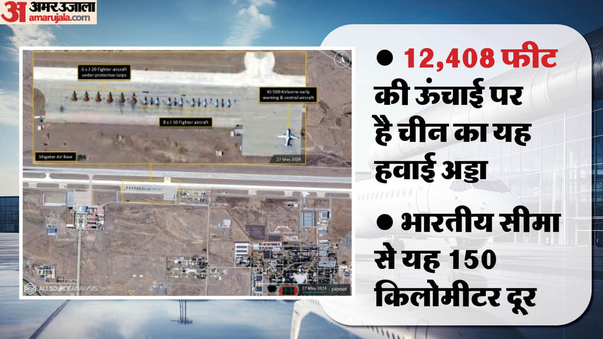 China deployed J-20 fighter jets in Shigatse airbase adjacent to India