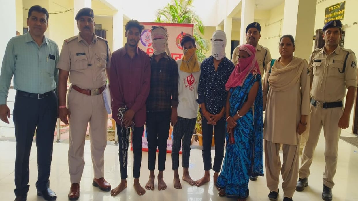 police arrested wife who got her husband murder in Raipur