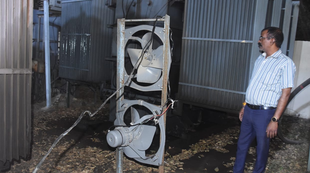 600 transformers stopped working in heat, 2.5 lakh houses lost power for hours, many substations had problems
