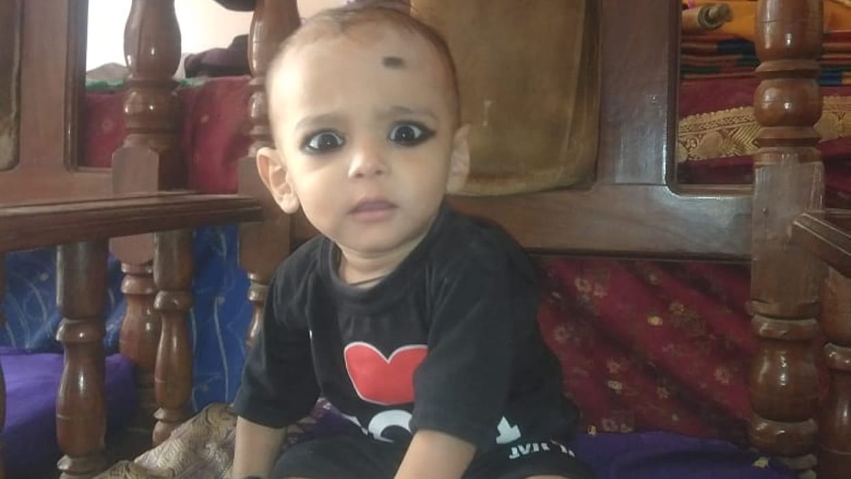 Nine month old child missing in Azamgarh missing person report
