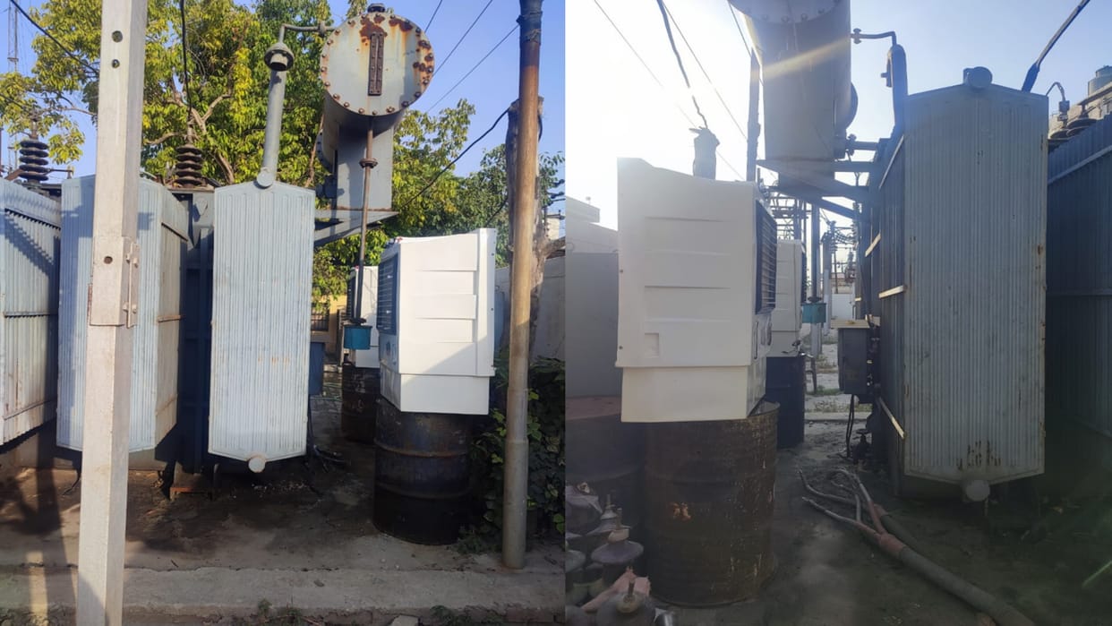 Meerut: temperature of transformers has crossed 80 degrees, cooling them with coolers, use carefully