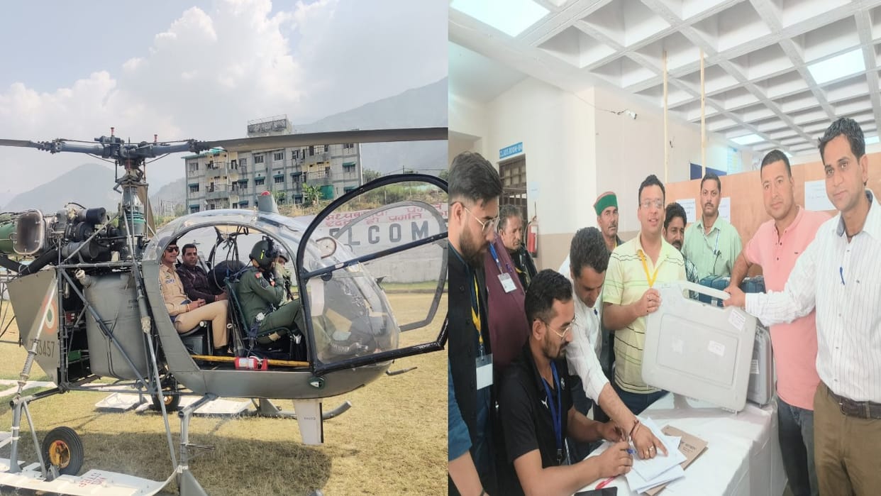lok sabha election, hp assembly byelection: Election campaigning will end in Himachal at 6 pm today
