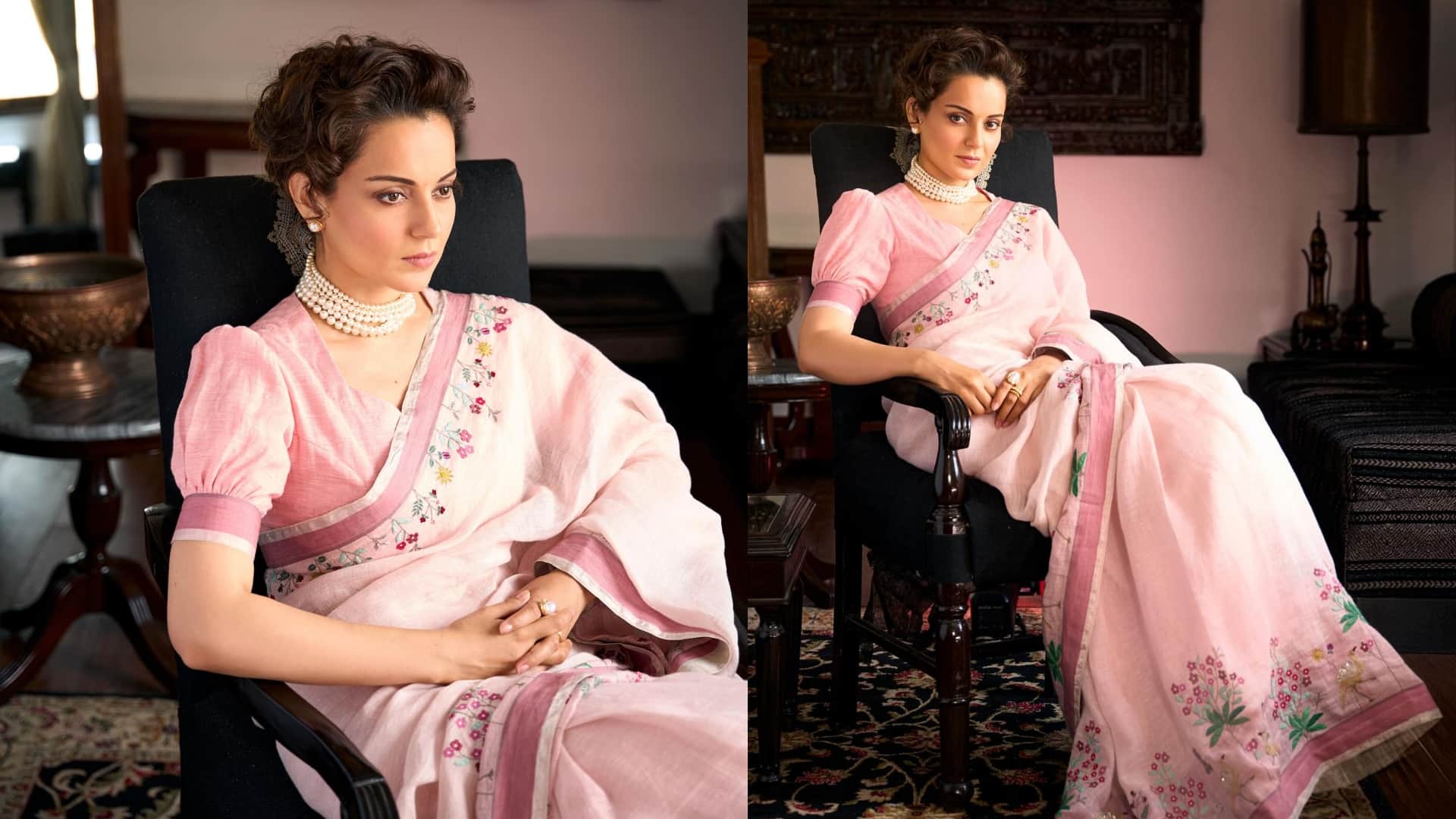 Handloom Saree collection inspired by Lok Sabha election candidate Dimple yadav to kangana ranaut