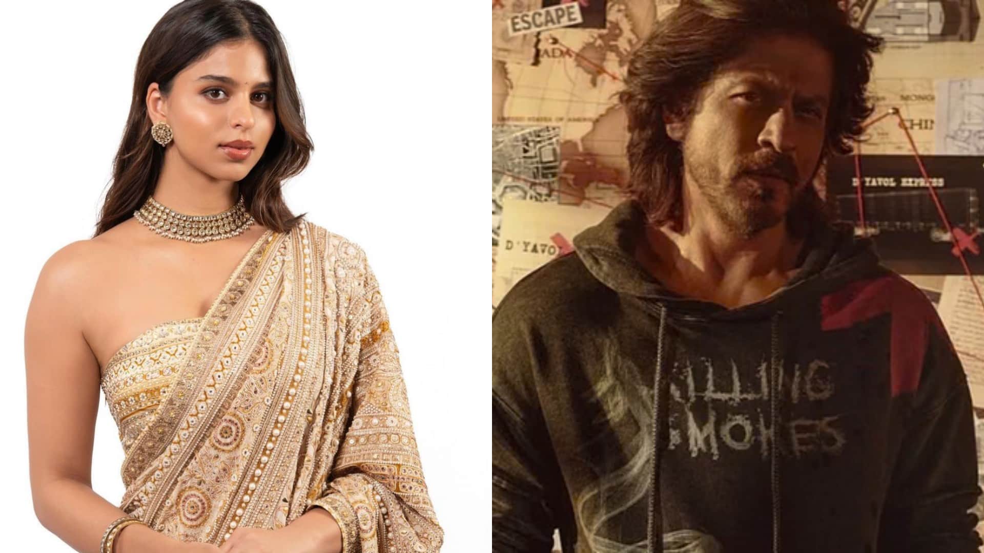 father daughter duo from bollywood who has an amazing chemistry shah rukh khan Suhana khan Ranbir kapoor Raha